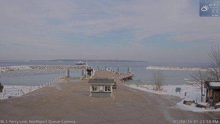 Northport Pier Ferry Dock Cam1 - Wisconsin