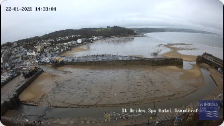 Saundersfoot Beach Harbour - Pembrokeshire
