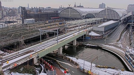 Amsterdam Centraalstation Kamperbrug